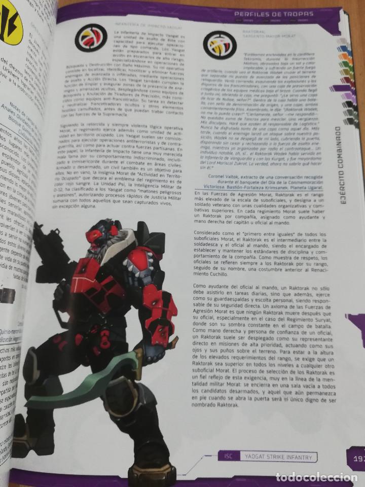 Juegos antiguos: CORVUS BELLI INFINITY. HUMAN SPHERE (LIBRO GU&Iacute;A + LIBRO DE REGLAS) - Foto 5