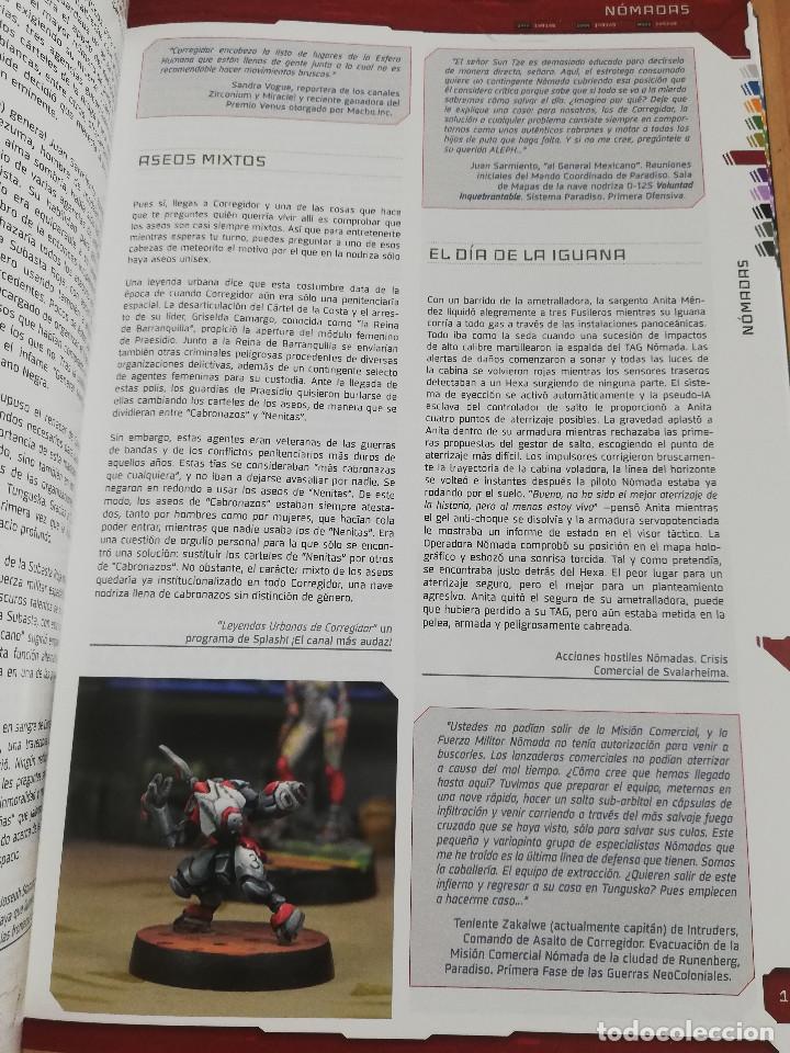 Juegos antiguos: CORVUS BELLI INFINITY. HUMAN SPHERE (LIBRO GU&Iacute;A + LIBRO DE REGLAS) - Foto 6