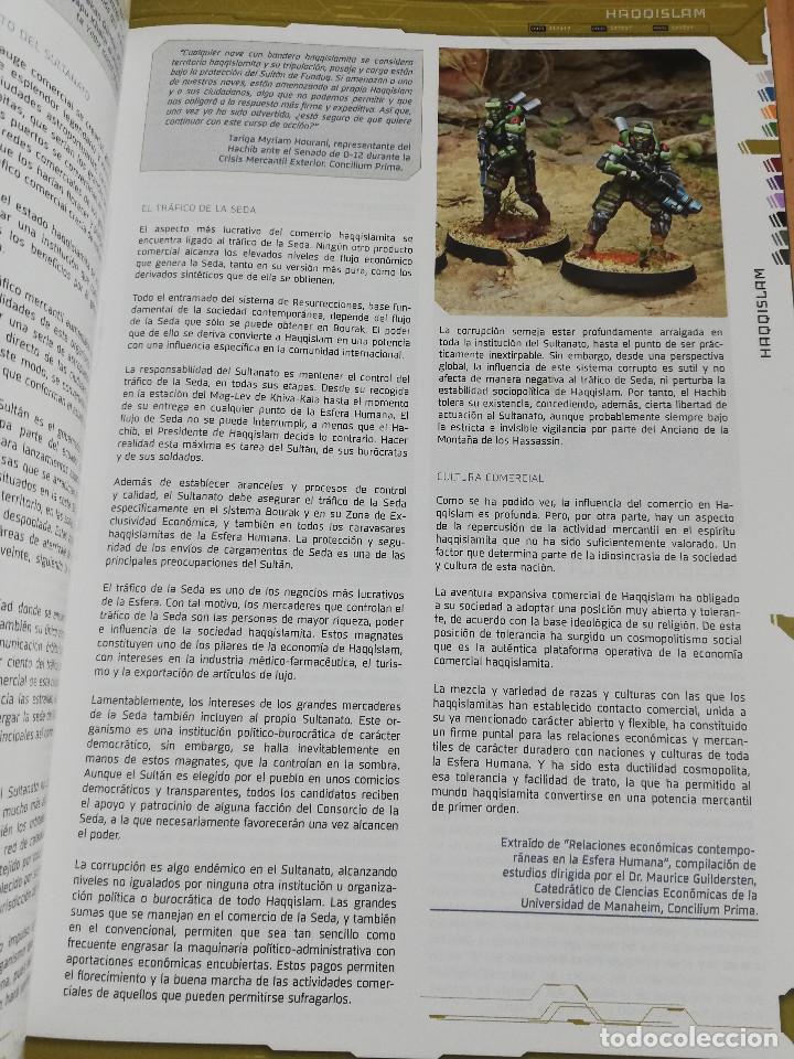 Juegos antiguos: CORVUS BELLI INFINITY. HUMAN SPHERE (LIBRO GU&Iacute;A + LIBRO DE REGLAS) - Foto 7