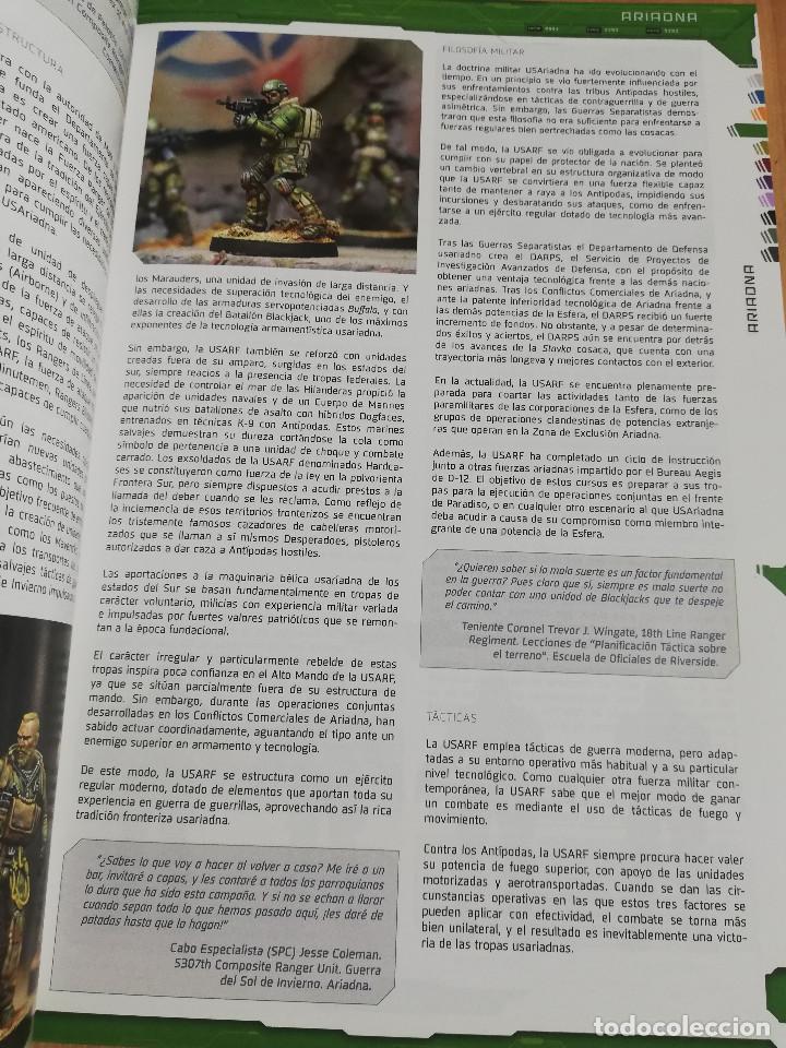 Juegos antiguos: CORVUS BELLI INFINITY. HUMAN SPHERE (LIBRO GU&Iacute;A + LIBRO DE REGLAS) - Foto 8
