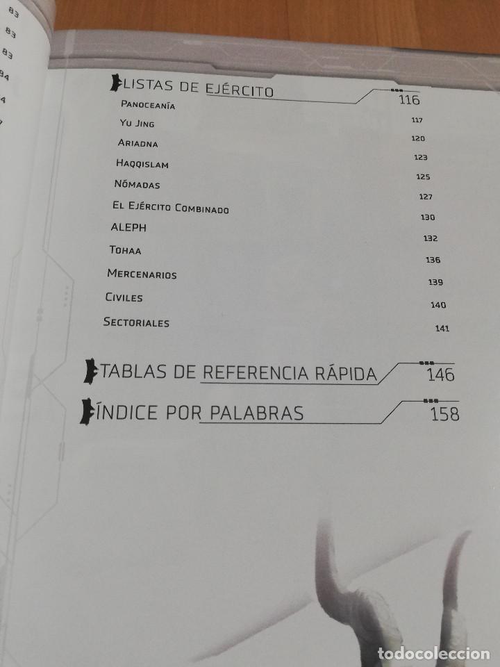 Juegos antiguos: CORVUS BELLI INFINITY. HUMAN SPHERE (LIBRO GU&Iacute;A + LIBRO DE REGLAS) - Foto 15