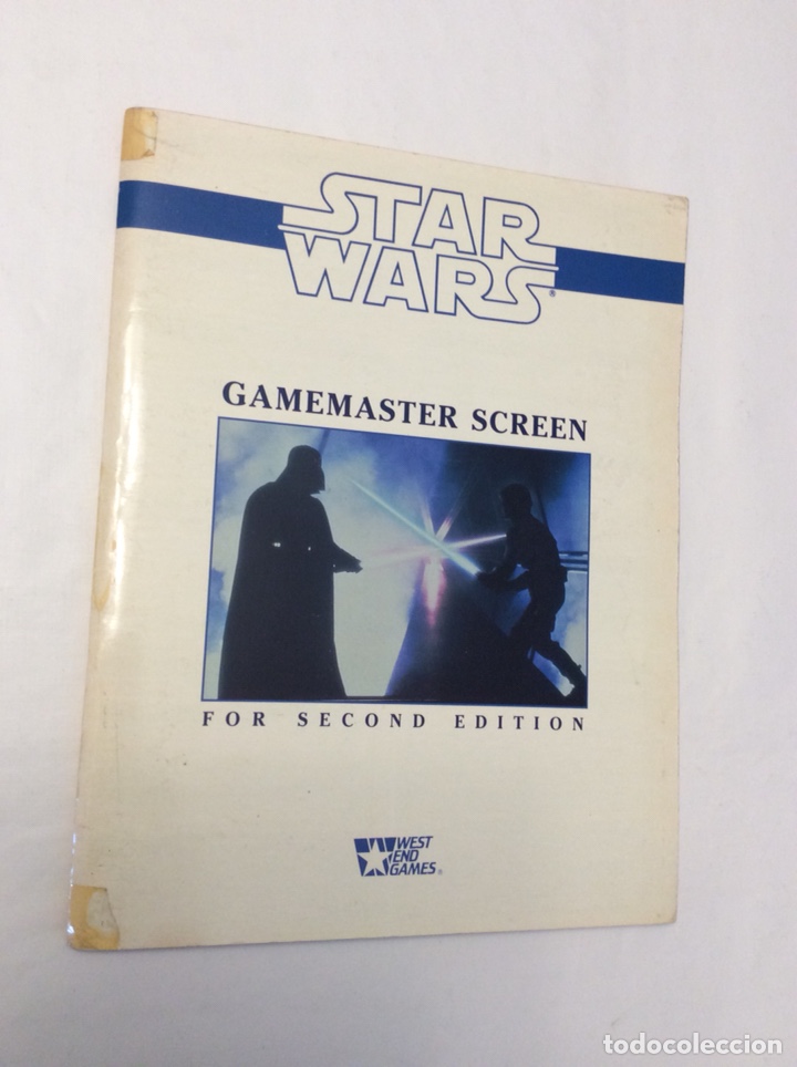 Juegos antiguos: Game master screen. Star Wars. Juego de rol - Foto 1