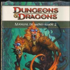 Juegos Antiguos: MANUAL DE MONSTRUOS 2 DUNGEONS DRAGONS REGLAMENTO PREINCIPAL DEVIR
