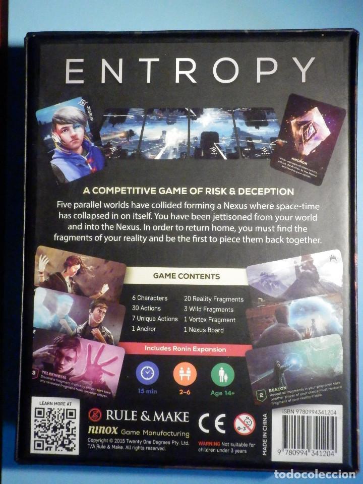 Juegos antiguos: Juego de Rol - Entropy - Rule & Make - Raro - Foto 20