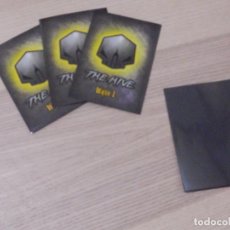 Juegos Antiguos: 3 DE CARTAS JUEGO DE ROL - CARDS - THE HIVE - WAVE 1 + 1 FUNDA VACIA
