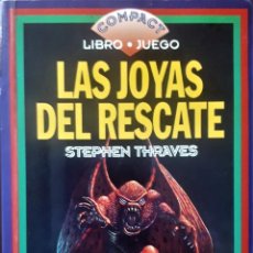 Juegos Antiguos: LAS JOYAS DEL RESCATE DE STEPHEN THRAVES.. COMPACT LIBRO-JUEGO. TIMUN MAS