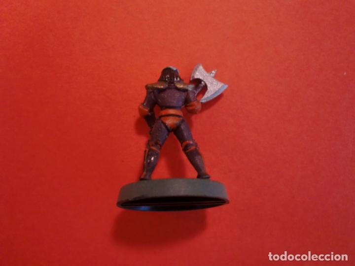 Juegos antiguos: GUERRERO CALAVERA CON HACHA PLOMO - Foto 2