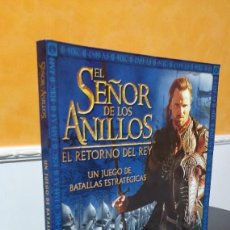 Juegos Antiguos: MANUAL EL SEÑOR DE LOS ANILLOS EL RETORNO DEL REY GAMES WORKSHOP. Lote 241023140