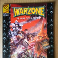 Juegos Antiguos: WARZONE: EL ALBA DE LA GUERRA. COMPENDIO VOLUMEN 1. TARGET GAMES / MUTANT CHRONICLES / HEARTBREAKER. Lote 251853680