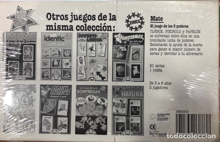 Juegos antiguos: Juego MATE de los 3 poderes - Foto 2