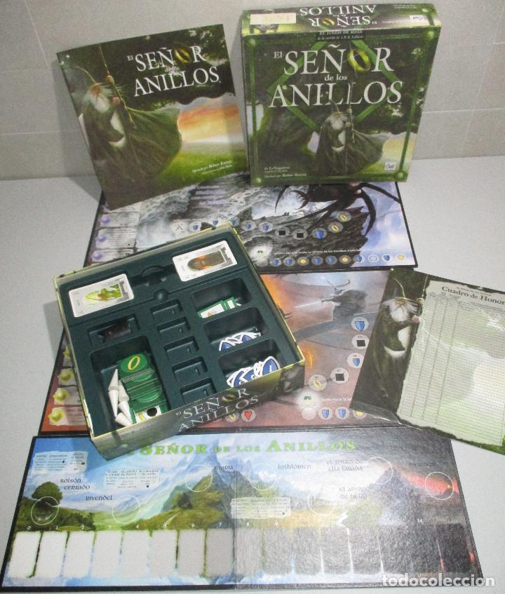 Juegos antiguos: Juego de mesa EL SE&Ntilde;OR DE LOS ANILLOS - DEVIR 2000 - Foto 1