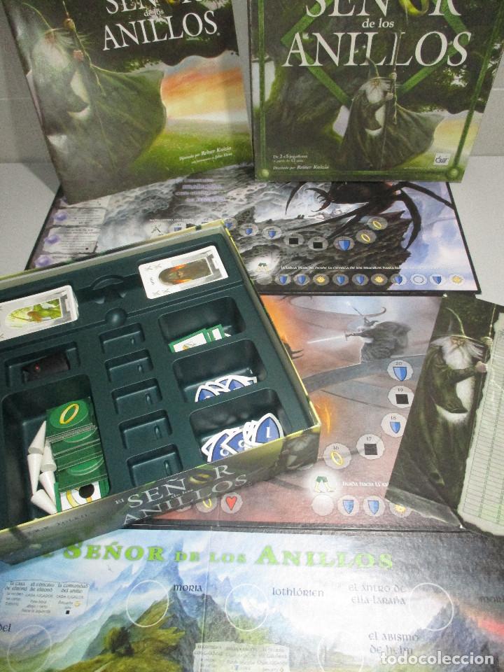 Juegos antiguos: Juego de mesa EL SE&Ntilde;OR DE LOS ANILLOS - DEVIR 2000 - Foto 2