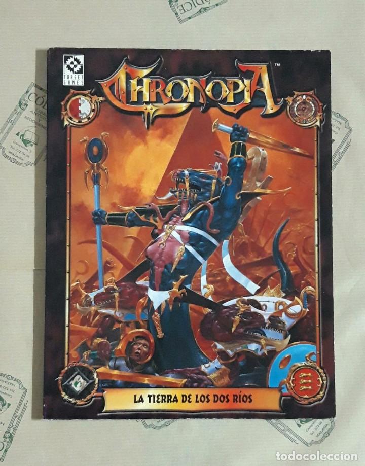 Juegos antiguos: Chronopia. La tierra de los dos r&iacute;os. Juego de Rol - Foto 1