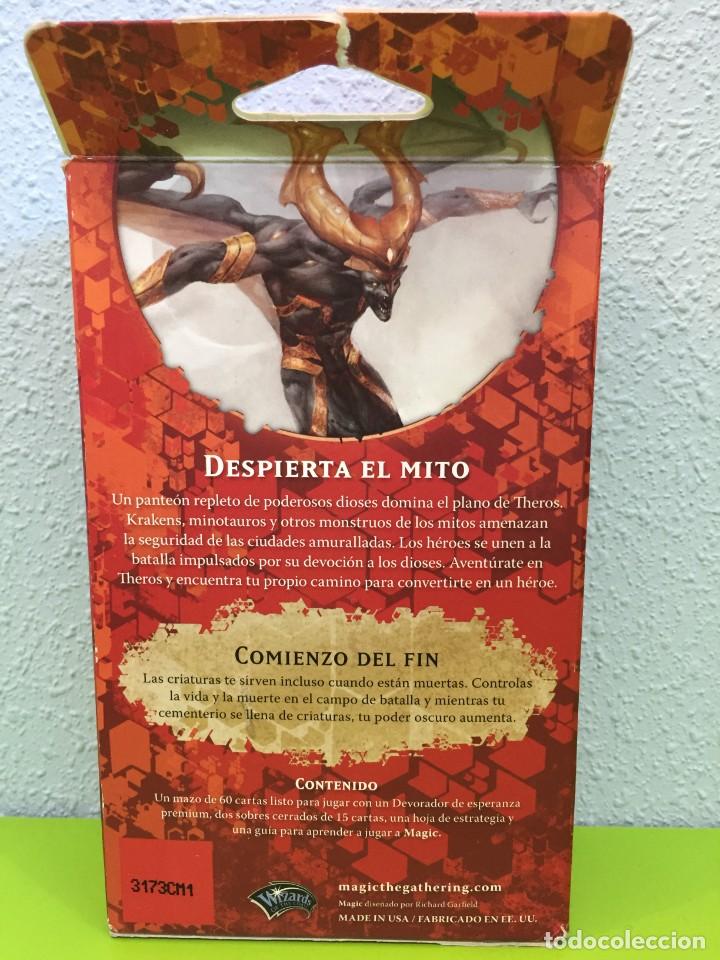 Juegos antiguos: MAGIC THE GATHERING PACK DE INICIO NACIDOS DE LOS DIOSES - Foto 2