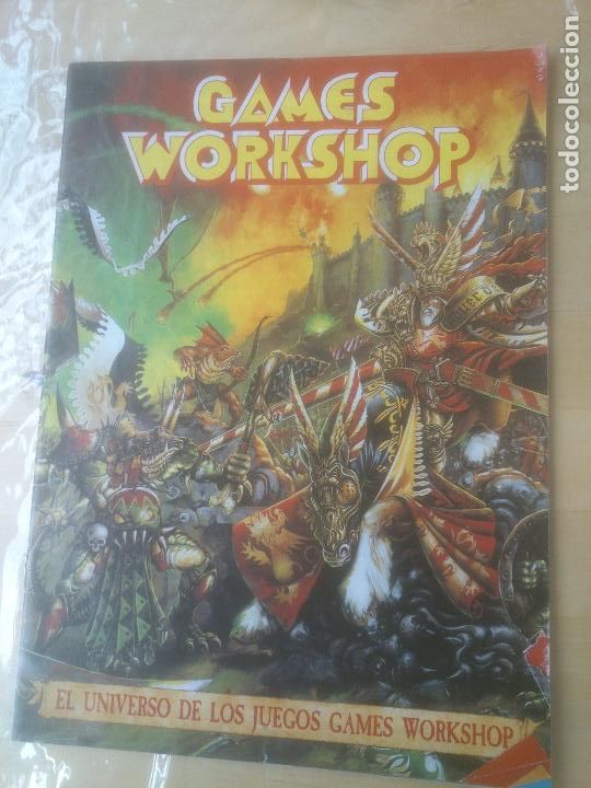 Juegos antiguos: GAMES WORKSHOP EL UNIVERSO DE LOS JUEGOS - Foto 1