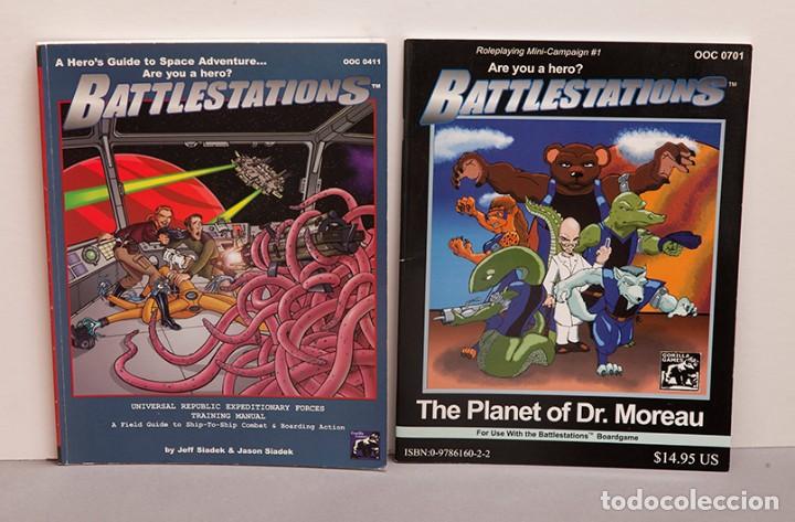 Juegos antiguos: BATTLESTATIONS - JUEGO DE ROL + COMPLEMENTO - Foto 1