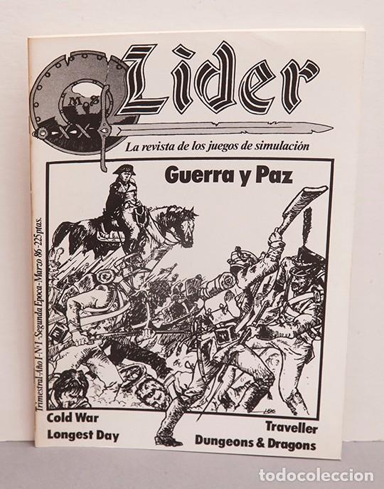 Juegos antiguos: LIDER 1 - 1986 - JOC INTERNACIONAL - Foto 1