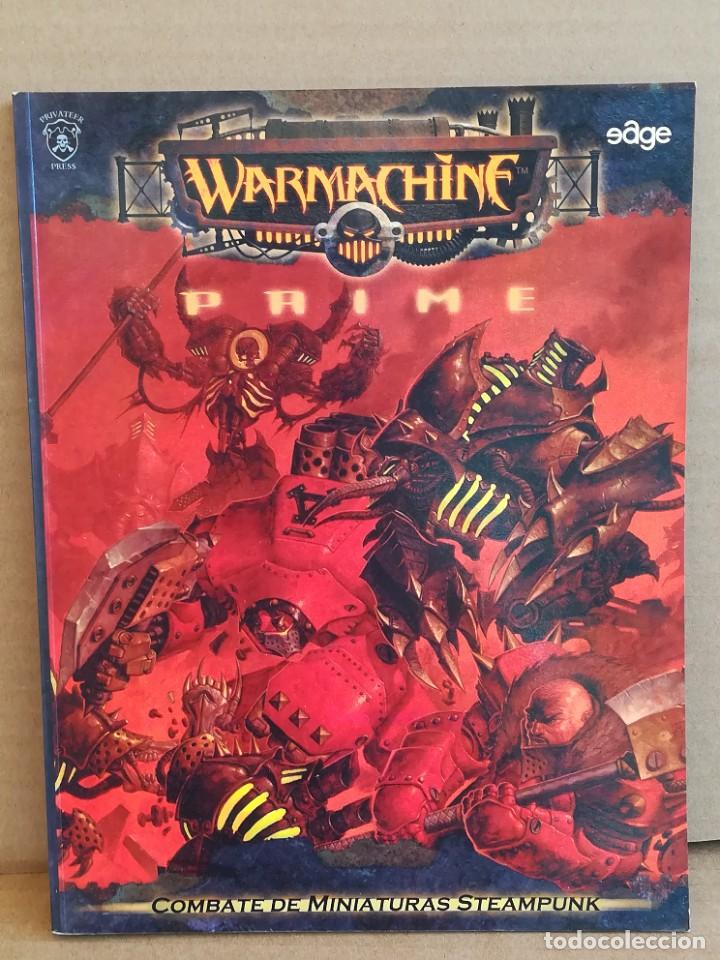 Juegos antiguos: LIBRO DE ROL WARMACHINE COMBATE DE MINIATURAS STEAMPUNK - Foto 1