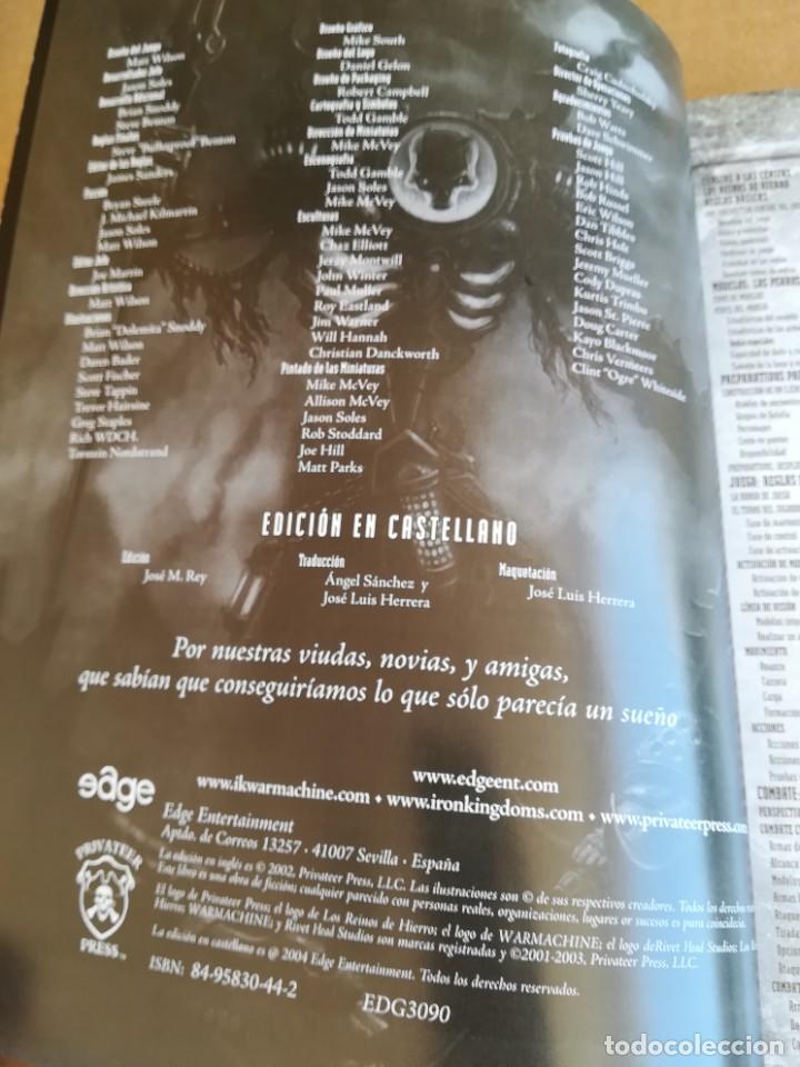 Juegos antiguos: LIBRO DE ROL WARMACHINE COMBATE DE MINIATURAS STEAMPUNK - Foto 6