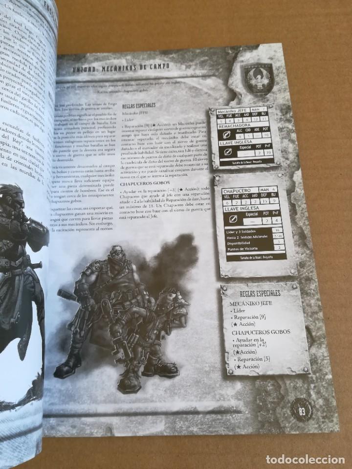 Juegos antiguos: LIBRO DE ROL WARMACHINE COMBATE DE MINIATURAS STEAMPUNK - Foto 8