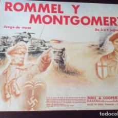 Juegos Antiguos: ROMMEL Y MONTGOMERY NAC USADO