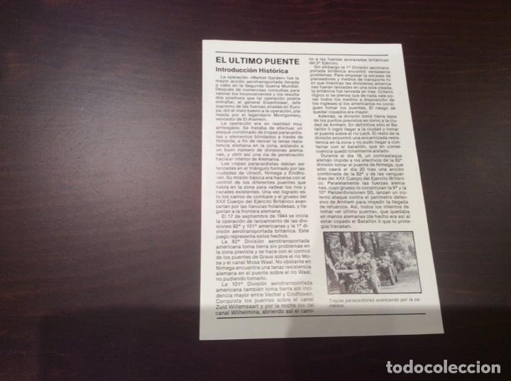 Juegos antiguos: EL &Uacute;LTIMO PUENTE NAC Usado - Foto 16