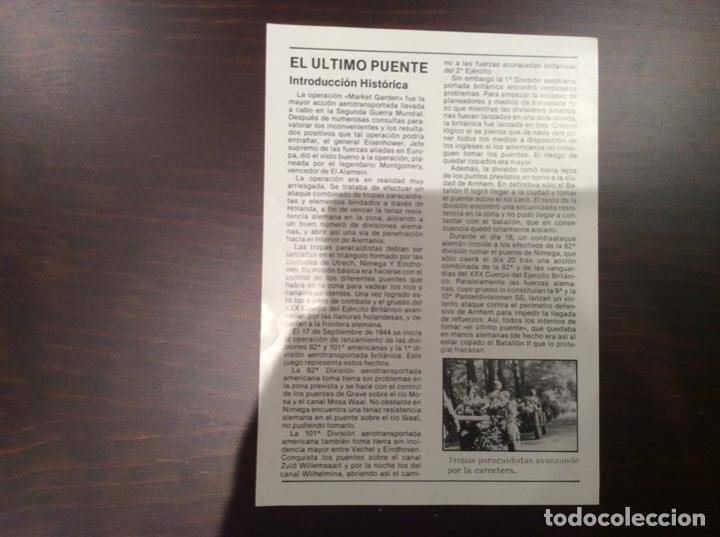 Juegos antiguos: EL &Uacute;LTIMO PUENTE NAC Usado - Foto 8