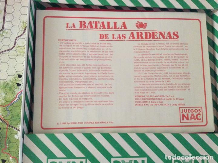 Juegos antiguos: LA BATALLA DE LAS ARDENAS NAC USADO - Foto 10