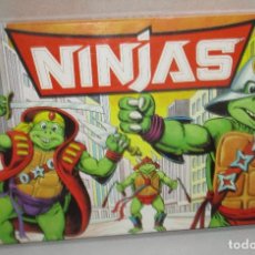 Juegos Antiguos: JUEGO DE MESA NINJAS, DE FALOMIR 1986, BOOTLEG FAKE TORTUGAS NINJA TMNT. Lote 283283048