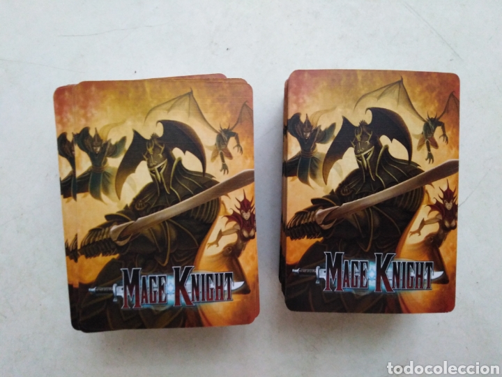 Juegos antiguos: Lote de 281 cartas de MAGE KNIGHT - Foto 2