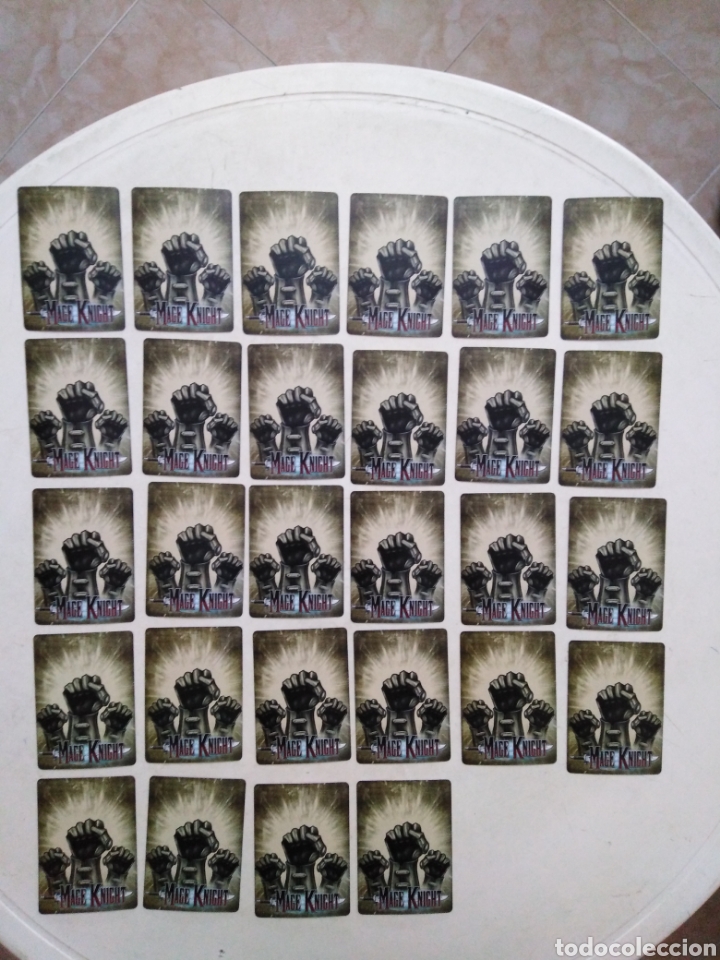 Juegos antiguos: Lote de 281 cartas de MAGE KNIGHT - Foto 12
