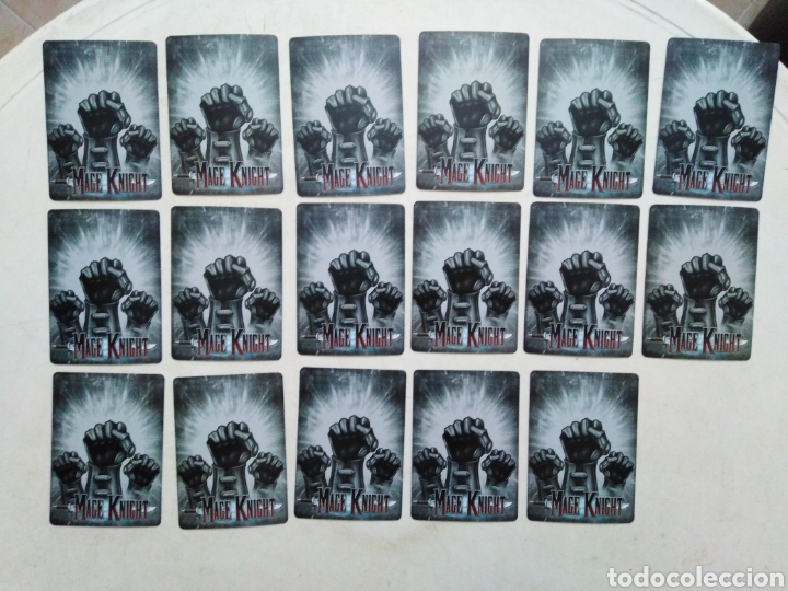 Juegos antiguos: Lote de 281 cartas de MAGE KNIGHT - Foto 14