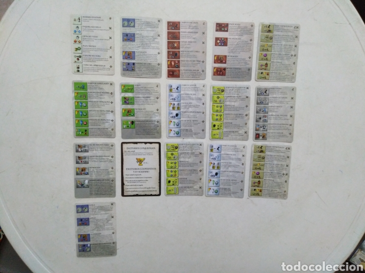 Juegos antiguos: Lote de 281 cartas de MAGE KNIGHT - Foto 15