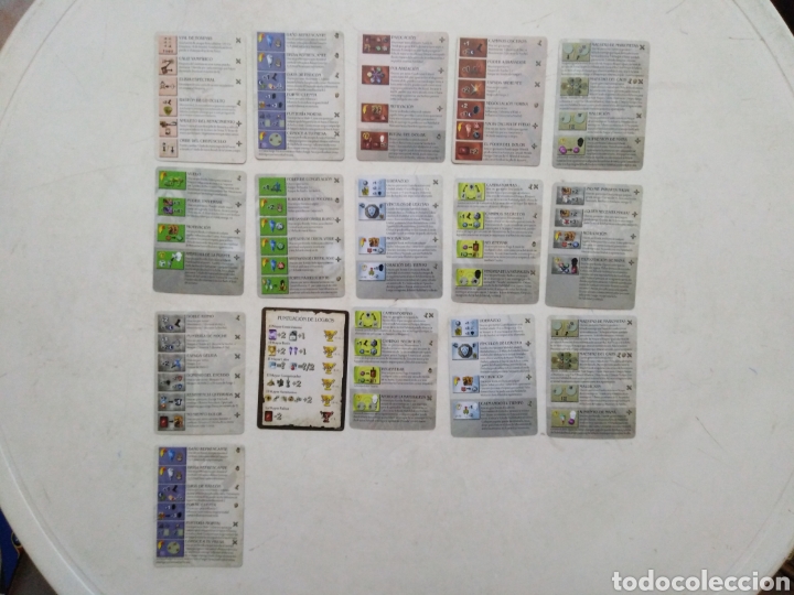 Juegos antiguos: Lote de 281 cartas de MAGE KNIGHT - Foto 16