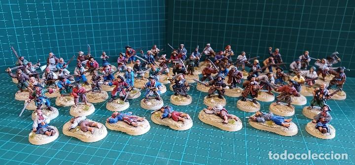 Juegos antiguos: FOUNDRY 28mm : 86 Figuras PIRATAS - Foto 2