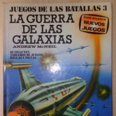 Juegos Antiguos: LIBRO JUEGOS DE LAS BATALLAS 3: 'LA GUERRA DE LAS GALAXIAS'. Lote 297786408