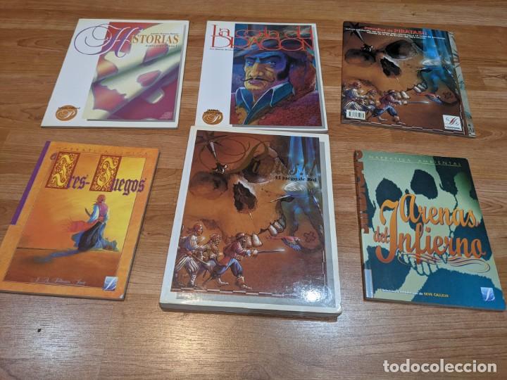 Juegos Antiguos: Super Pack PIRATAS !! - juego de rol - Ludotecnia - - 6 libros - Foto 7 - 300602118