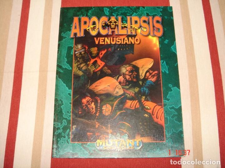 Juegos antiguos: APOCALIPSIS VENUSIANO. MUTANT CHRONICLES. LIBRO DE ROL - Foto 1