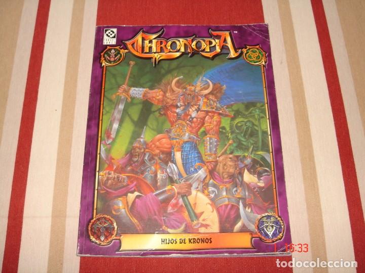 Juegos antiguos: CHRONOPIA. HIJO DE KRONOS. TARGET GAMES. LIBRO DE ROL - Foto 1