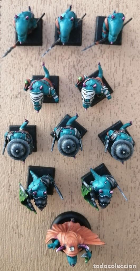 Juegos antiguos: Lote Figuras plomo Super Dungeon Explore, no Warhammer - Foto 2