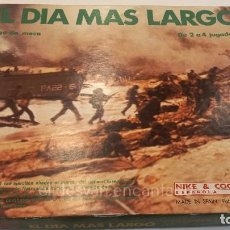 Juegos Antiguos: JUEGO DE MESA SERIE WARGAME - EL DÍA MÁS LARGO (1982) - DESEMBARCO DE NORMANDÍA, DE NAC.. Lote 306174073