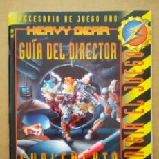 Juegos Antiguos: HEAVY GEAR: GUÍA DEL DIRECTOR/SUPLEMENTO-ACCESORIO DE JUEGO UNO (DREAM POD 9/EDGE, 2000).. Lote 311931093