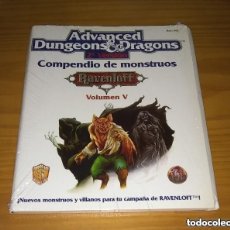 Juegos Antiguos: COMPENDIO DE MONSTRUOS VOLUMEN V 5 RAVENLOFT ADVANCED DUNGEONS & DRAGONS ROL ZINCO 602 PRECINTADO. Lote 314324298