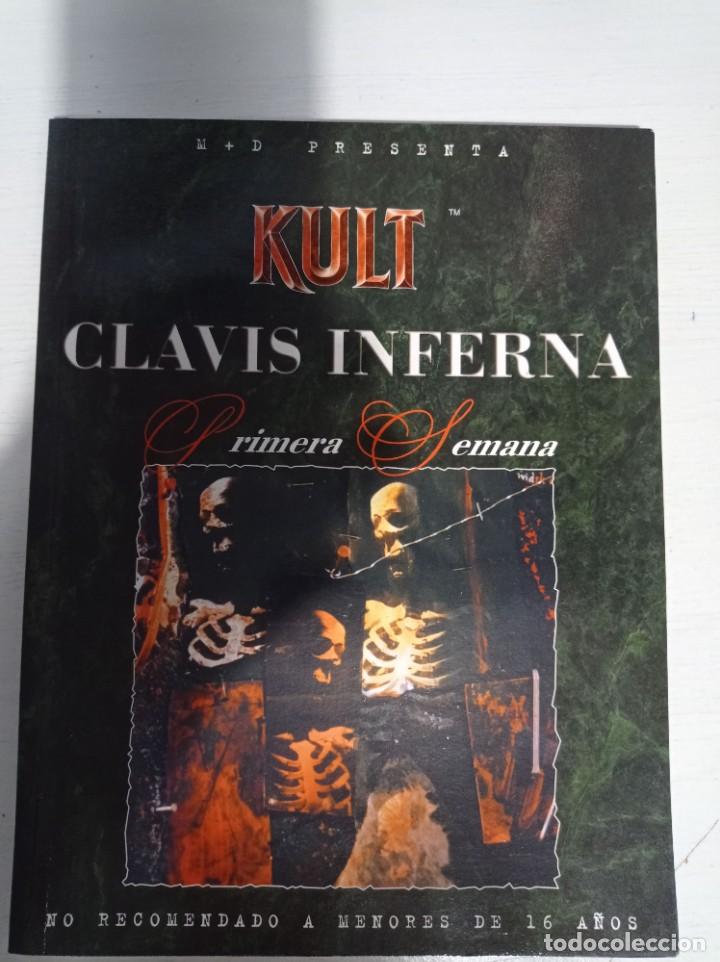 Juegos antiguos: KULT CLAVIS INFERNA, ROL , EDITORIAL M+D, NUEVO. - Foto 1