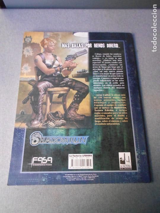 Juegos antiguos: SHADOWRUN. GRAN CALIBRE - Foto 11