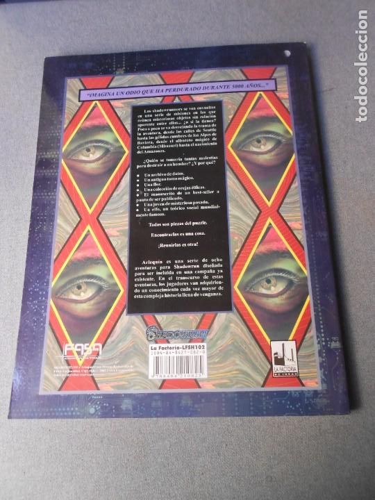 Juegos antiguos: SHADOWRUN. ARLEQUIN - Foto 10