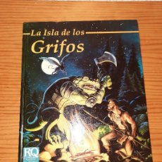 Juegos Antiguos: RUNEQUEST LA ISLA DE LOS GRIFOS. Lote 315830748