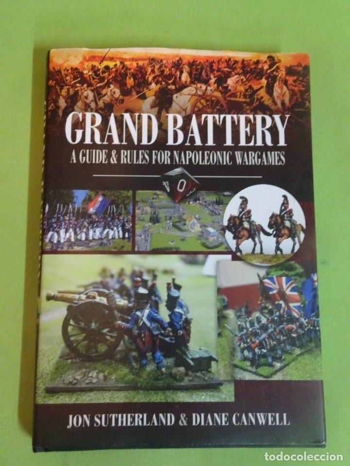 Juegos antiguos: GRAND BATTERY , A GUIDE & RULES FOR NAPOLEONIC WARGAMES - Foto 1
