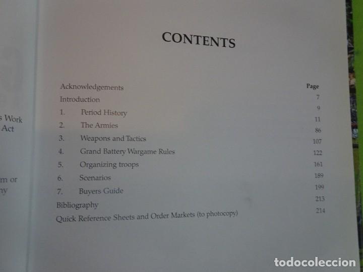 Juegos antiguos: GRAND BATTERY , A GUIDE & RULES FOR NAPOLEONIC WARGAMES - Foto 4
