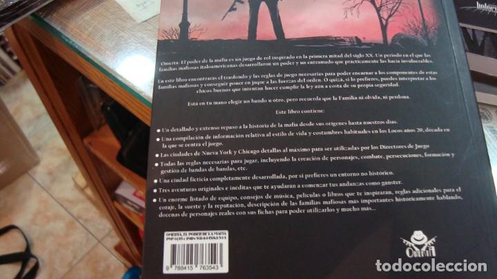 Juegos antiguos: OMERTA. EL PODER DE LA MAFIA. EL JUEGO DE ROL - Foto 6